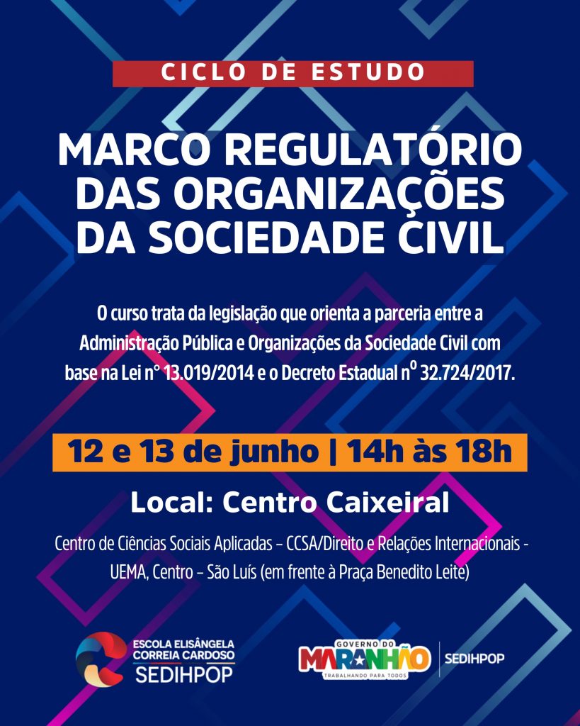 FORMAÇÃO MROSC – Marco Regulatório das Organizações da Sociedade Civil FORMAÇÃO MROSC – Marco Regulatório das Organizações da Sociedade Civil